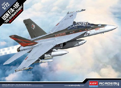 Academy 12577 1:72 USN F/A-18F Military Aircraft Plane Model Kit