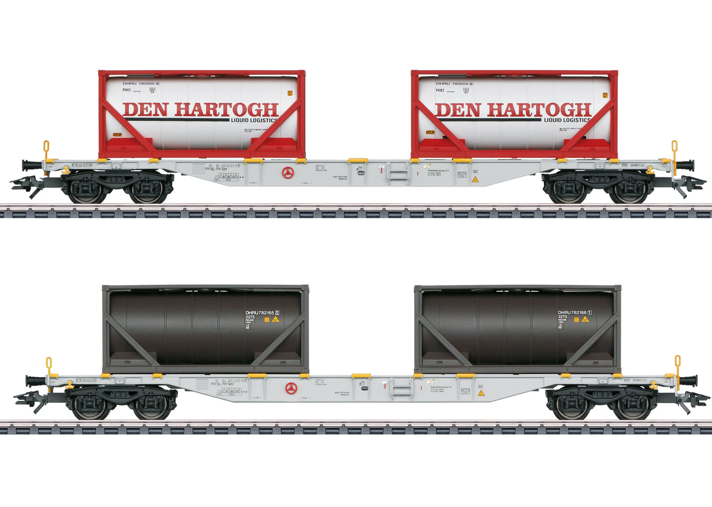 Marklin 47137 HO Railion Netherlands Sgns Container Transport Car (Set of 2)