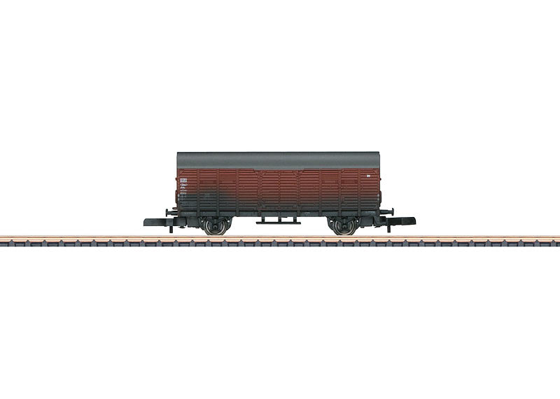 Marklin 82178 Z German Federal Railroad DB Type Gl 11 Boxcar No Handbrake #4