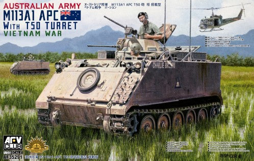 AFV Club AF35291 1:35 M-113A1 LRV Vietnam War Military Tank Model Kit