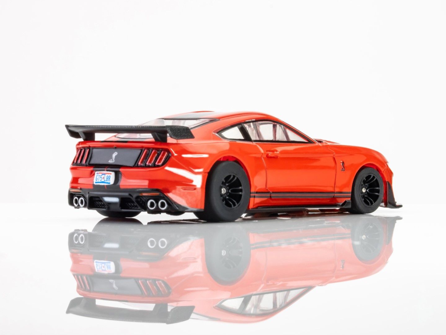 AFX 22077 HO Red 2021 Ford Mustang GT500 Race Slot Car