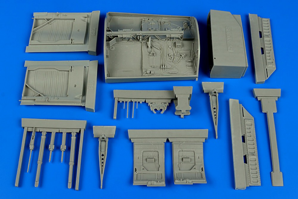 Aires Hobby 2268 1:32 Italeri F-104A/C Starfighter Wheel Bay Plastic Aircraft