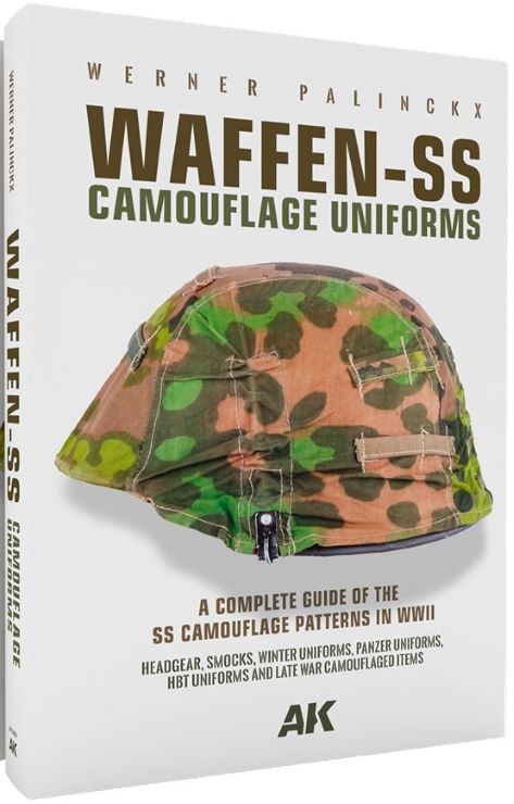 AK Interactive 130008 Waffen-SS Camouflage Uniforms Hardcover Book