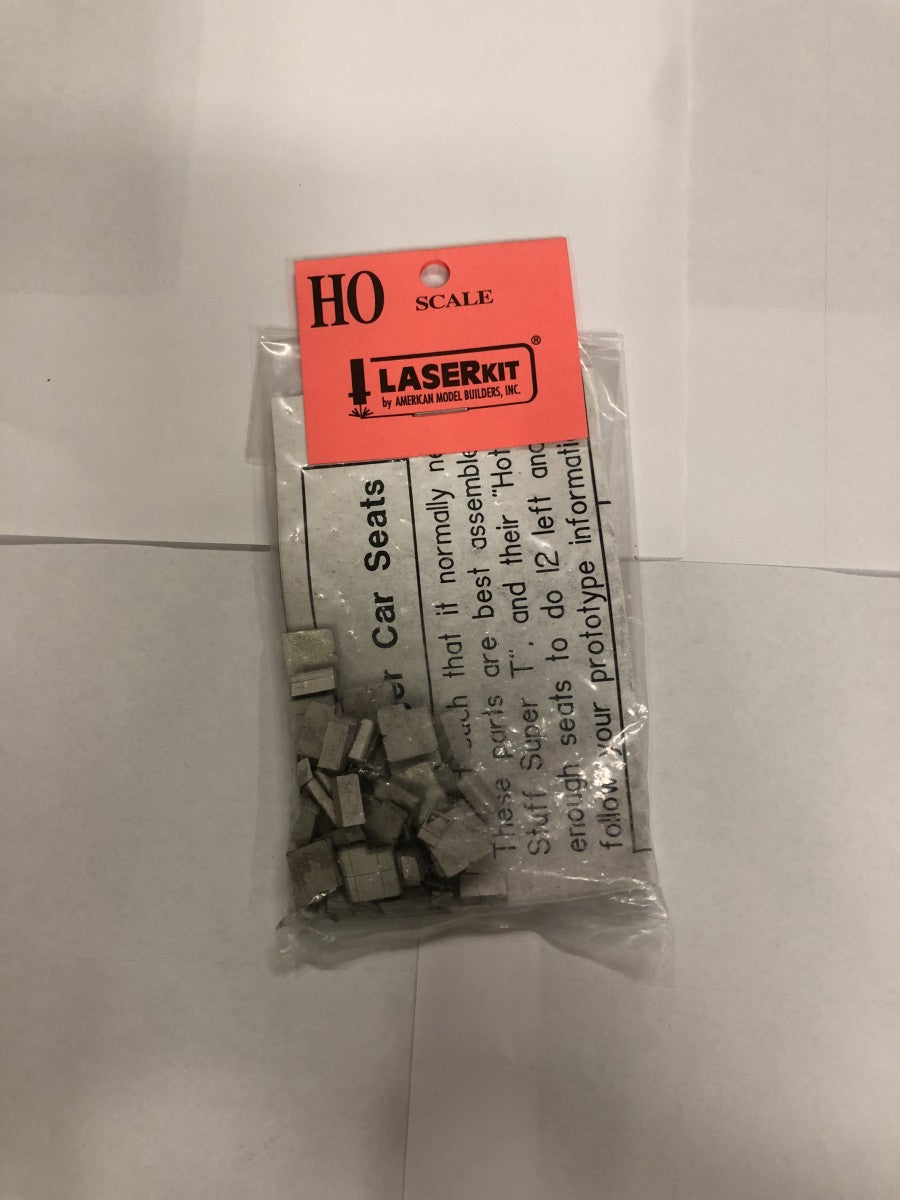 American Model Builders 905 Laser Art Passenger Car Seats HO Scale Kit