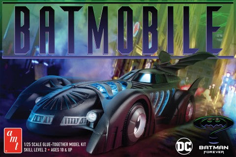 AMT 1240 1:25 Batman Forever Batmobile Glue-Together Plastic Model Kit