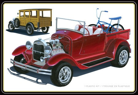 AMT 1269 1:25 1929 Ford Woody Pickup Truck Plastic Model Kit
