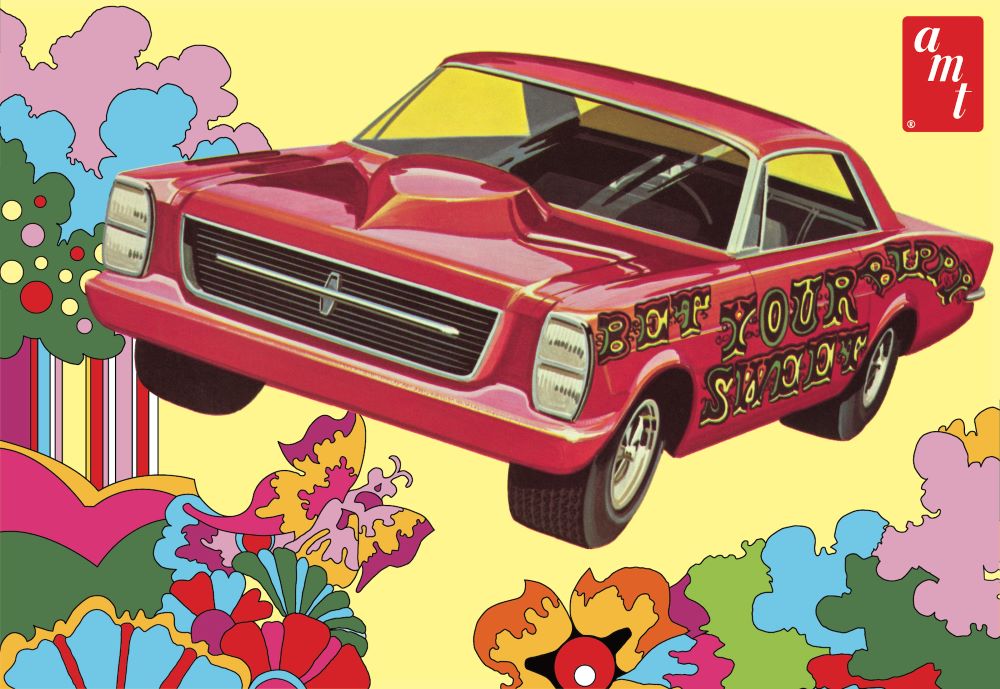 AMT 1393 1:25 1966 Ford Galaxie Sweet Bippy Car Plastic Model Kit
