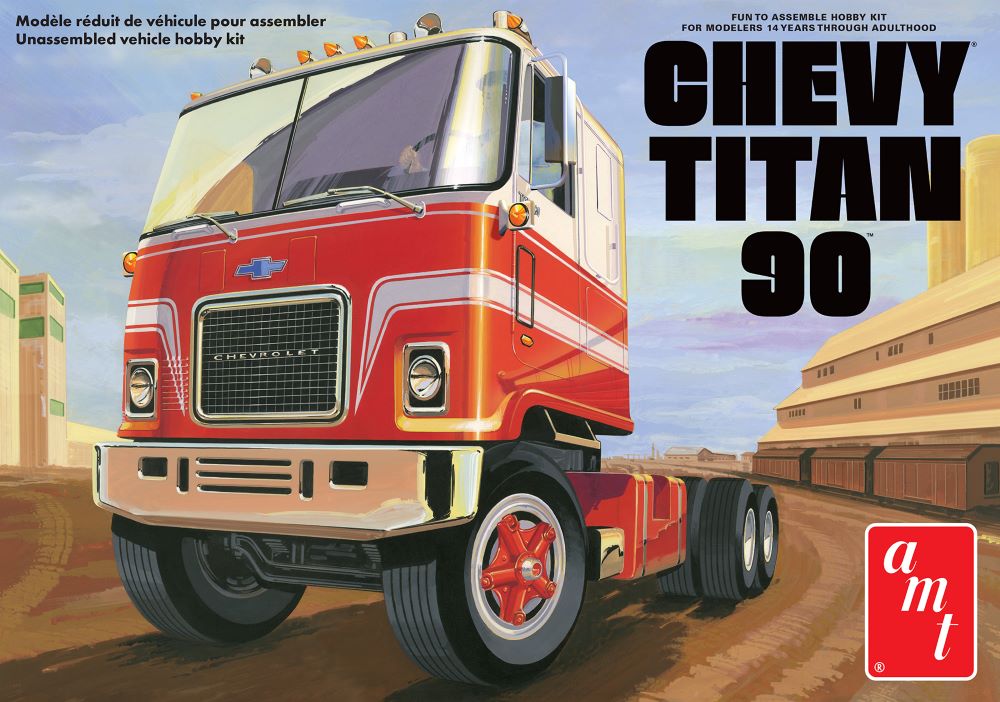 AMT 1417 1:25 Chevrolet Titan 90 Truck Plastic Model Kit
