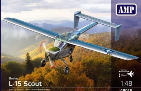 AMP Kits 48016 1:48 Boeing L-15 Scout Liaison Aircraft Plastic Model Kit