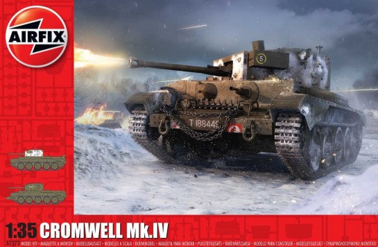 Airfix Products A1373 1:35 A27M Cromwell Mk.IVNew Tool Military Tank Model Kit