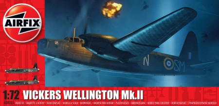 Airfix Products A08021 1:72 Vickers Wellington Mk.II Military Aircraft Plane Kit