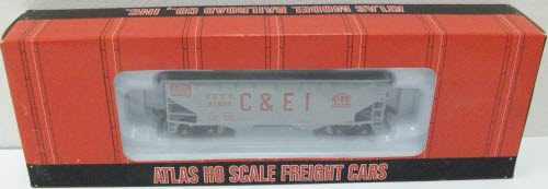 Atlas 1868-2 HO C&EI 2-Bay Offset Hopper