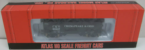 Atlas 1891-5 HO Scale C&O 2-Bay Offset Hopper