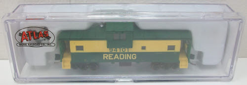 Atlas 30309 N Scale Reading Extended Vision Caboose #94101