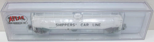 Atlas 37023 N Scale Shippers Car Line Tank Car #17070