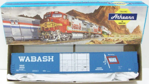 Athearn 1979 HO Wabash 86' HC 4-Dr Boxcar Kit