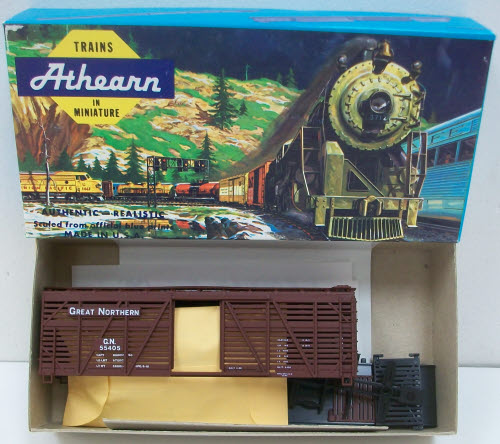 Athearn 1771 HO Great Northern 40' Stock Car Kit