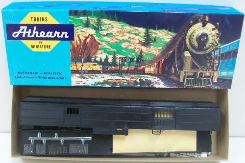 Athearn 1880 HO Undecorated Standard Baggage Car Kit