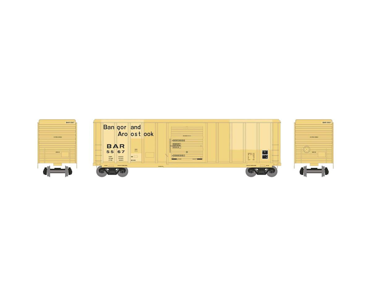 Athearn 28240 HO Bangor & Aroostook Railroad RTR 50' PS 5344 Boxcar #5567