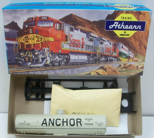 Athearn 3020 HO Scale Anchor Tank Car Kit