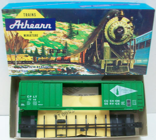 Athearn 5082 HO 50' Railbox Double Door Camino PV & Lake Tahoe Kit
