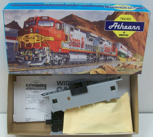 Athearn 5360 HO Scale WV Undecorated Caboose Kit