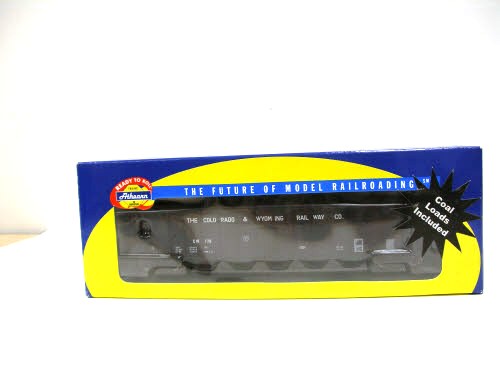 Athearn 94627 HO Scale Colorado & Wyoming Ortner 5-Bay Rapid Discharge Hopper