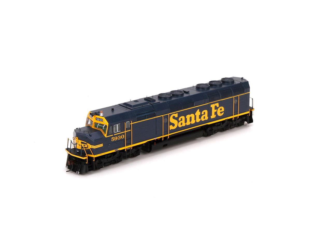 Athearn G25303 HO Santa Fe RTR F45 Diesel Locomotive with DCC & Sound #5930