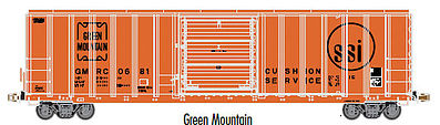 Atlas 20003334 HO Green Mountain FMC 5077 Single Door Boxcar Early Version #611