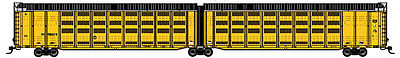 Atlas 20003350 HO Florida East Coast Thrall Articulated Auto Carrier #110641