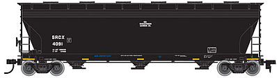 Atlas 20003470 HO Sid Richardson Carbon ACF 4650 Centerflow Covered Hopper #4000