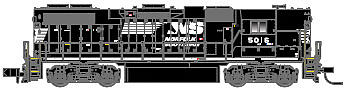Atlas 40002320 N Norfolk Southern EMD GP38-2 High Nose Diesel Engine w/DCC #5002