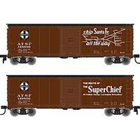 Atlas 50002333 N Santa Fe Super Chief USRA Steel Rebuilt Boxcar #148847
