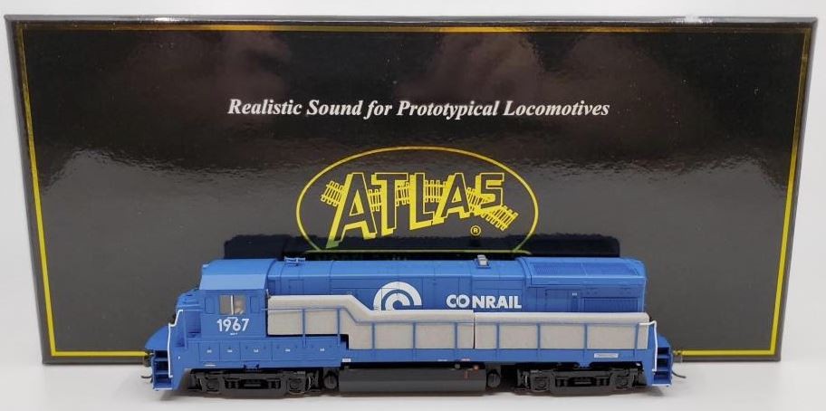 Atlas 8163 HO Conrail B23-7 Diesel Locomotive #1967 w/DC/DCC