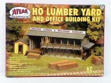 Atlas 0750 HO Lumber Yard & Office Building Kit