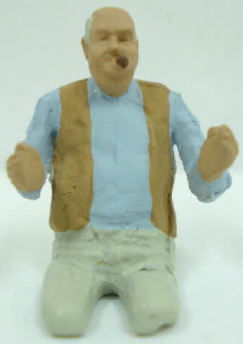 Arttista 1333 O Truck Driver Pewter Figure