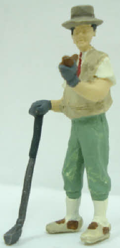 Arttista 1432 Golfer Standing Pewter Figure