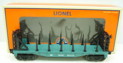 Lionel 6-26030 New York Central Flatcar with Bulkheads