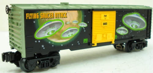 Lionel 6-36824 O Gauge Alien Smoke Operating Boxcar