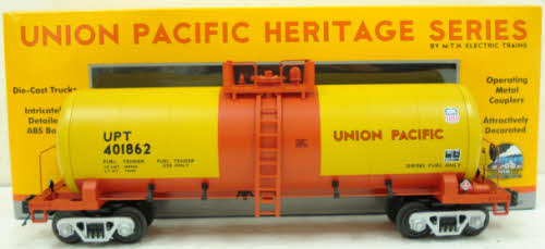 MTH 20-96172 O Gauge Union Pacific Heritage Tank Car #401862