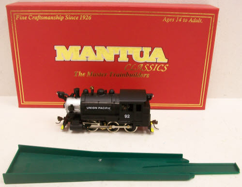 Mantua 393005 HO Union Pacific 0-6-0 Tank Switcher #92