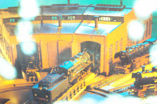Marklin 7288 HO Scale Locomotive Shed & Building Kit