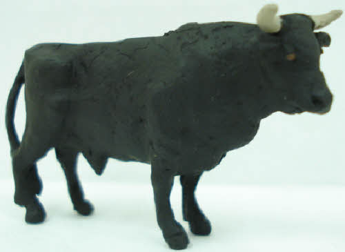 Arttista 1355 O Scale Pewter Bull Pewter Figure Hand Painted