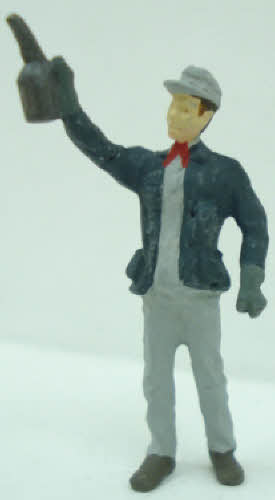 Arttista 1242 O Pewter Engineer with Oil Can Pewter Figure