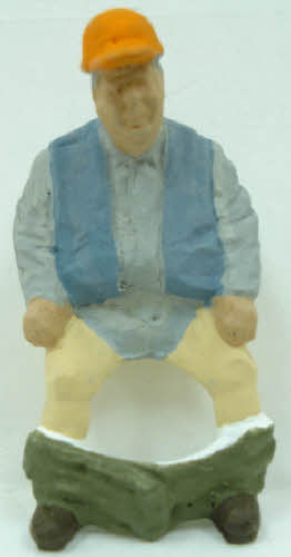 Arttista 1377 Construction Worker #2 Pewter Figure