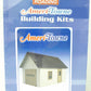 OGR 505 O Scale Ameri-Towne Single Door Detached Garage Kit