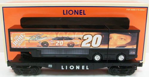 Lionel 6-26344 Tony Stewart Flatcar w/Trailer