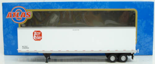 Atlas 6992-4 Kansas City Southern 45‘ Pines Trailer #230402