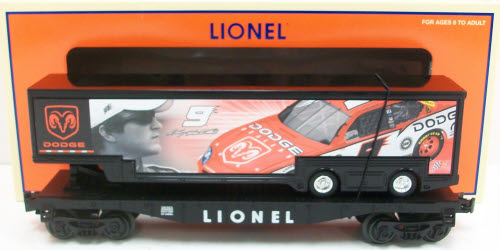 Lionel 6-26353 Kasey Kahne Flatcar w/Trailer