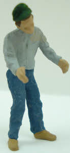 Arttista 1274 O Pewter Worker to Move Drum